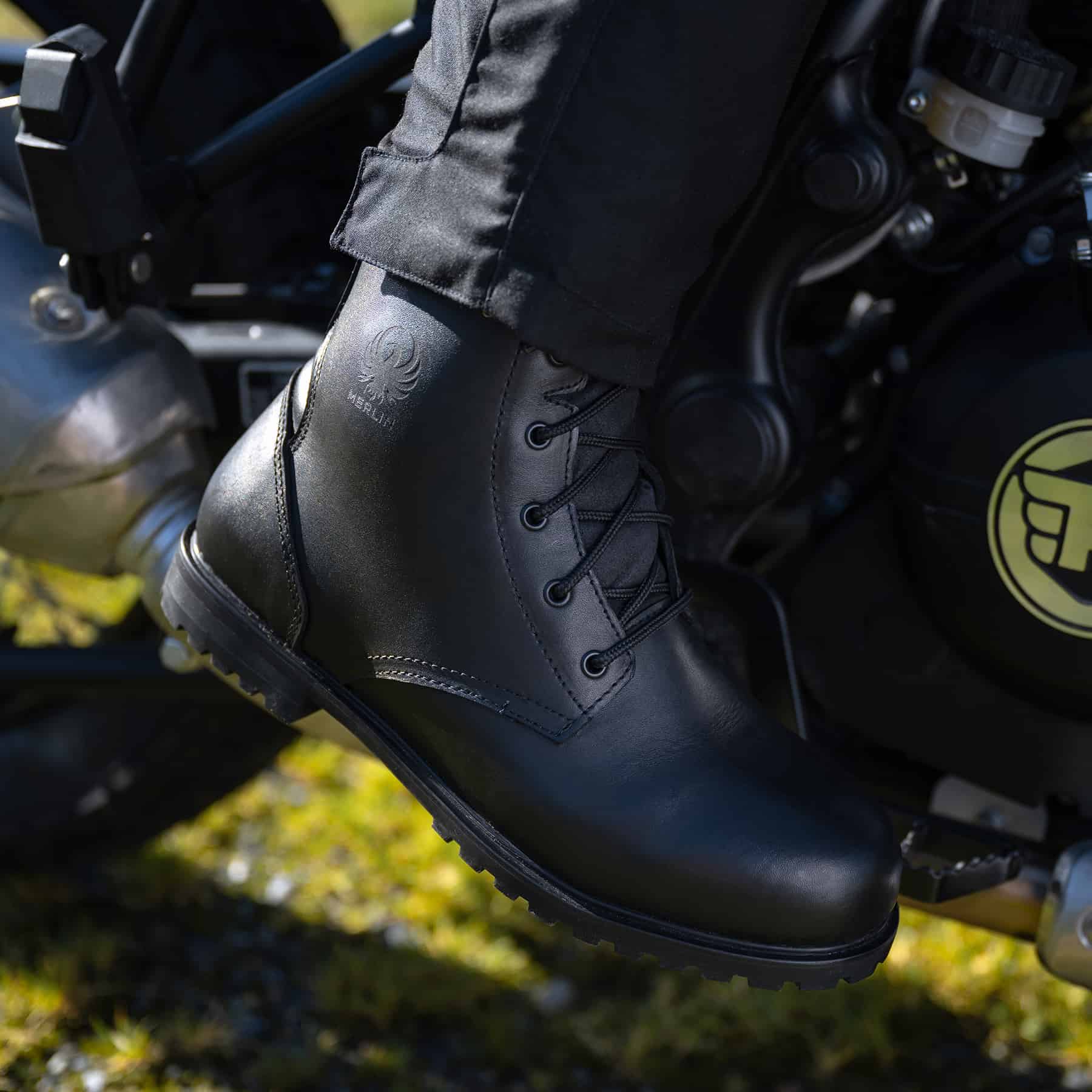 G24 Myrton Heritage Leather Motorcycle Boot - Merlin Bike Gear