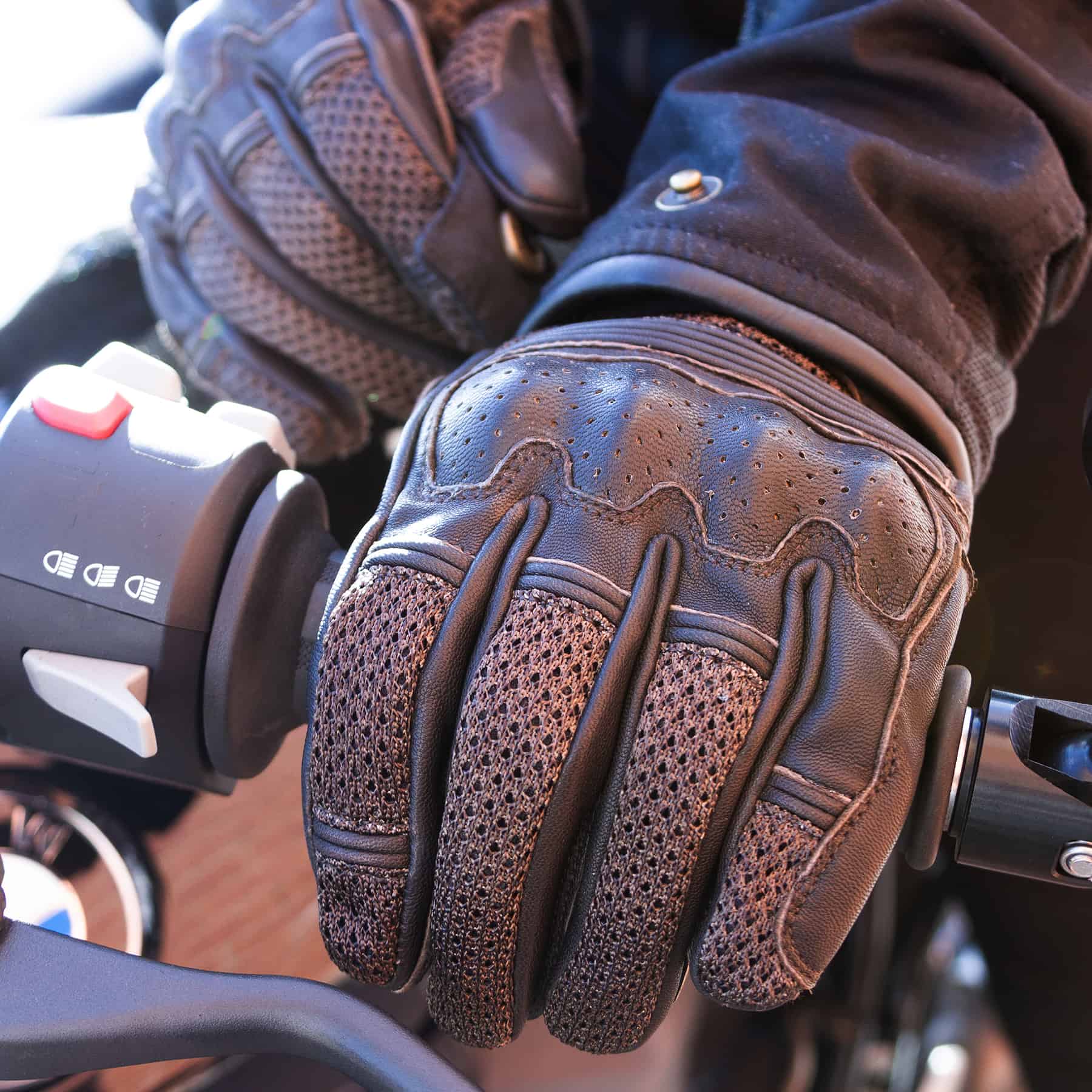 Kevlar Lined Leather Gloves - Brown - Red Clouds Collective - Made in the  USA