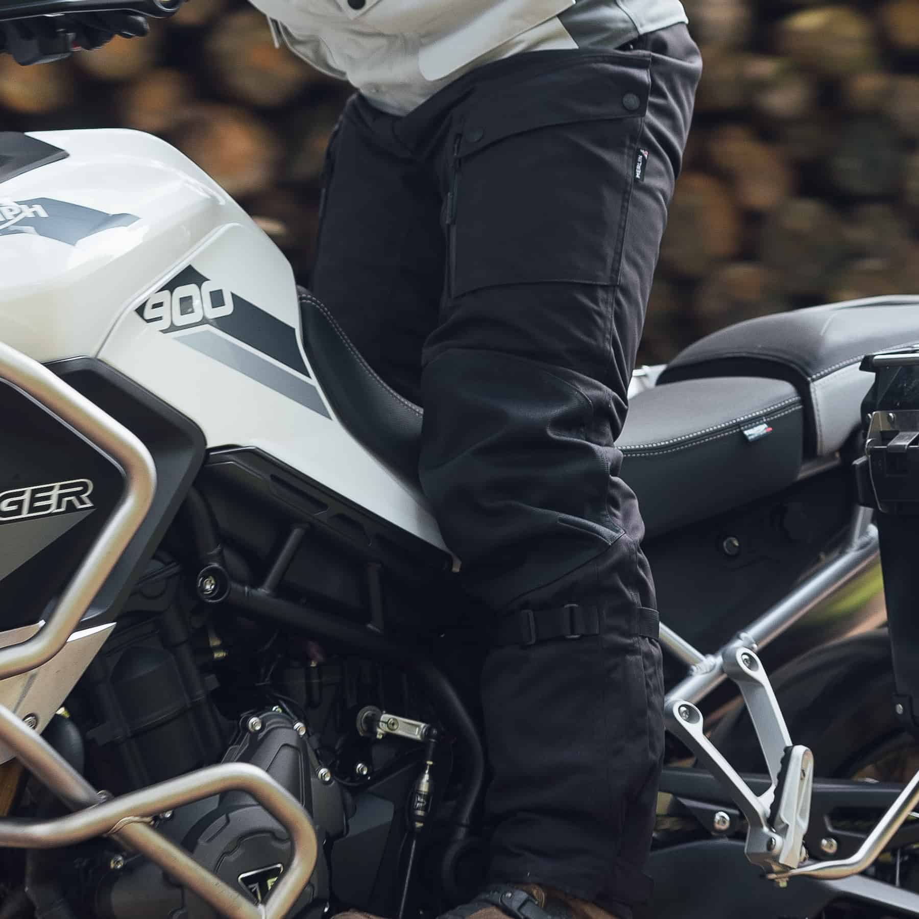 Motorbike Motorcycle Waterproof Cordura Textile Trousers Pants CE Armo –  biznimart