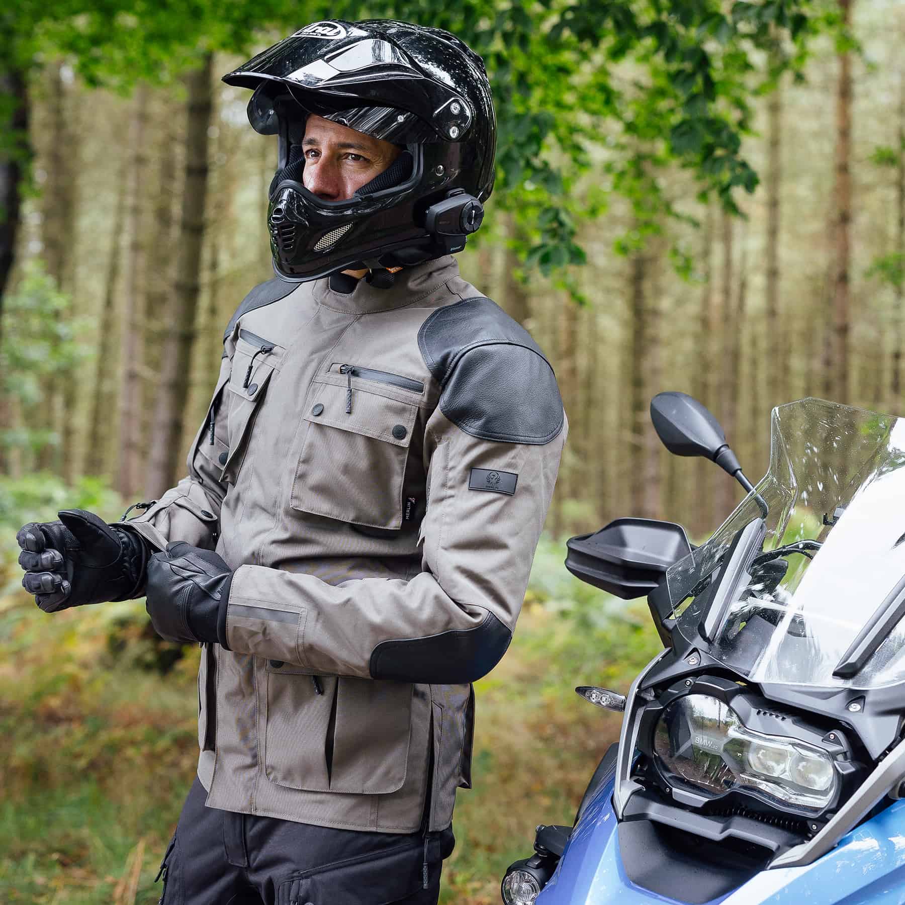 Merlin Sayan Laminated Waterproof Motorcycle Jacket - Merlin Bike Gear