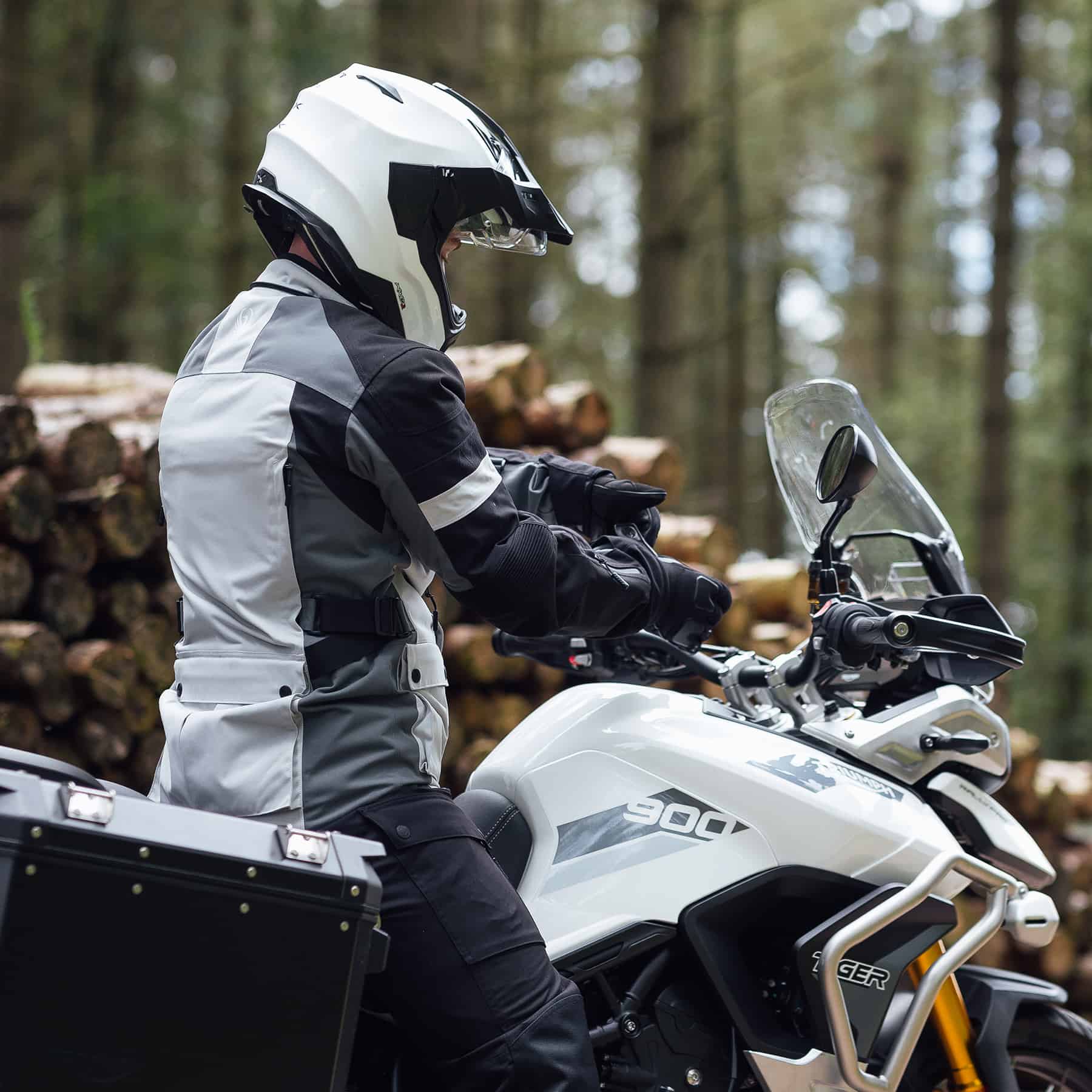 Solitude D3O Laminated Waterproof Motorcycle Jacket - Merlin Bike Gear
