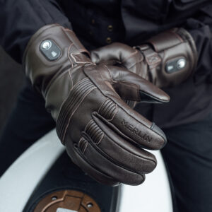 Merlin Minworth II Heated Glove Brown Lifestyle2